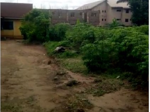 top real estate agent 2 plots of land measuring 1043 sqr meters close to civil defense headquarters at okigwe road owerri Imo State for sale