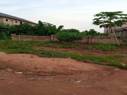 2 plots of land with fence located at divine flame street roadsafety Toronto road egbu owerri north IMO state for sale