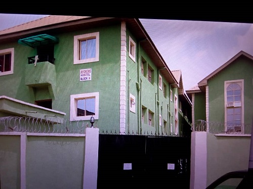 top real estate agent 60 rooms hostel all ensuit built in 2 plots of land for sale at Bishops Court close to Imsu Owerri IMO state for sale