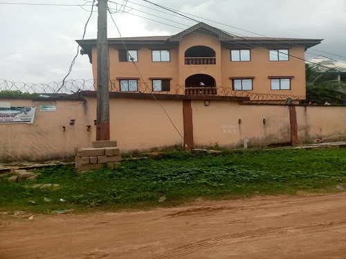 top real estate agent 9 flats of 3 bedrooms at Nwosu Estate Amakohia Owerri IMO state for sale