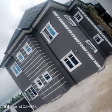 A well finished and sharp one storey building comprising of 4 units of 2 bedrooms flat all en-suite for sale