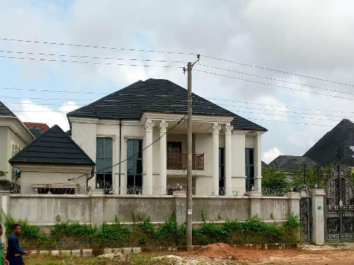 top real estate agent Luxury Duplex House for sale in Owerri, 4 Bedroom with BQ behind Area H