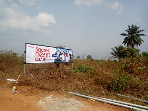top real estate agent Sacred Heart Estate Umuedi/Umuwuagwu Village Ibusa Asaba Delta State for sale