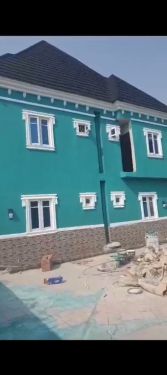 Property for Sale - Houses and Land for Sale - Buy Property in Nigeria - virgin one storey building of 4 flats of 2 bedrooms each with federal light @ Spibat Owerri imo state for sale.